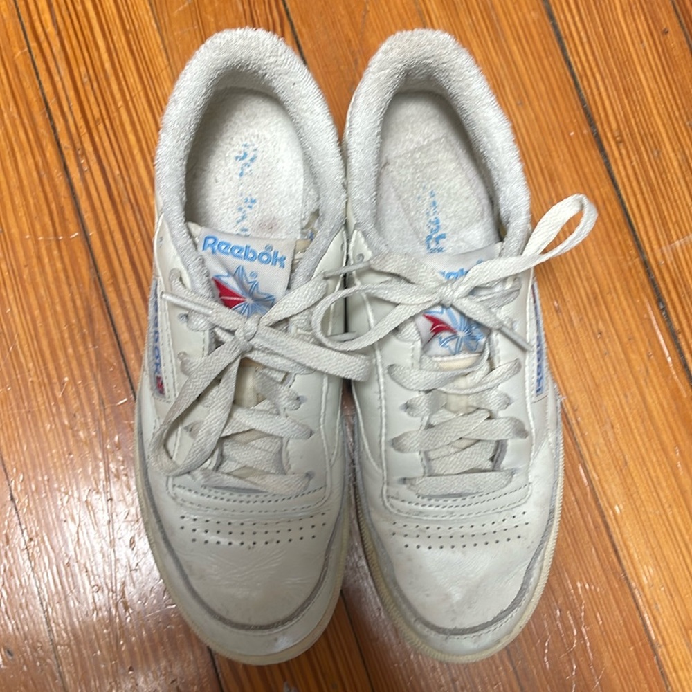 Reebok white sneakers